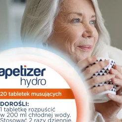 Apetizer hydro, tabletki musujące, 20 szt.