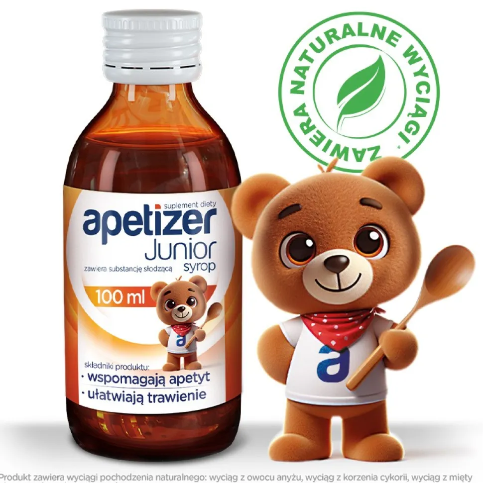 Apetizer Junior, syrop dla dzieci, 100 ml