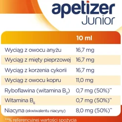 Apetizer Junior, syrop dla dzieci, 100 ml