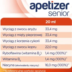 Apetizer Senior, syrop, 100 ml