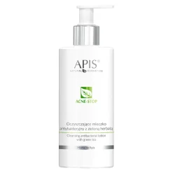 Apis Acne Stop, mleczko antybakteryjne z zieloną herbatą, 300 ml