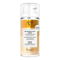 Apis Bogactwo Miodu, regenerujący krem z mleczkiem pszczelim i witaminami A, E, 100 ml