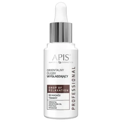Apis Drop Of Relaxation, orientalny olejek wygładzający do masażu twarzy, 30 ml