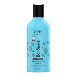 Apis Fruit Shot, żel pod prysznic, borówka, 500 ml