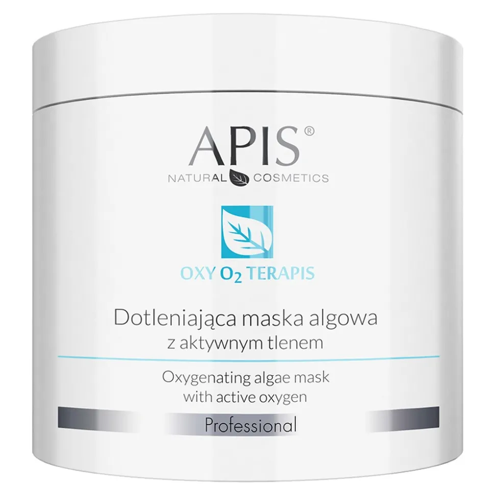 Apis OXY O2 Terapis, Dotleniająca maska algowa z aktywny tlenem, 200 g