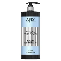 Apis Who's The Boss, żel energizujący do mycia ciała 3w1, 1 l