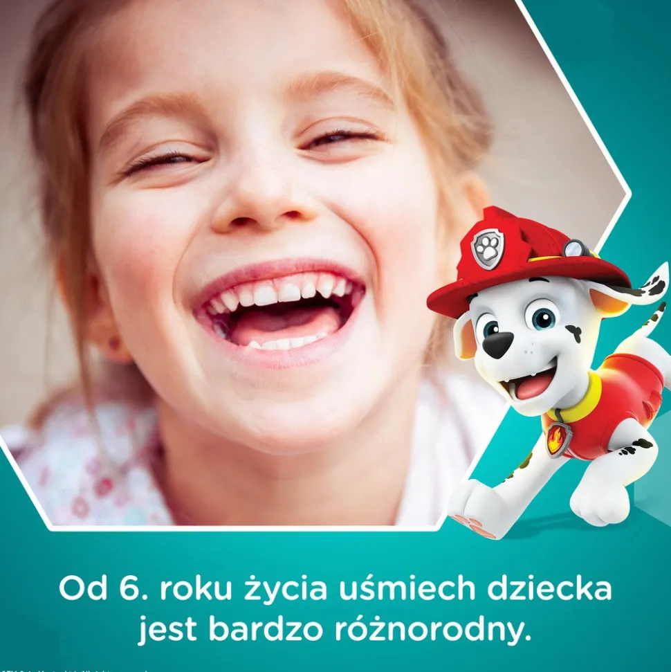 Aquafresh Big Teeth Psi Patrol, pasta do zębów, 6-8 lat, 50 ml