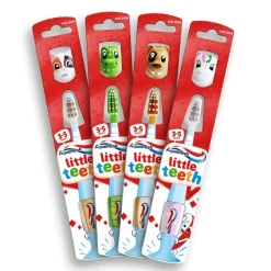 Aquafresh Little Teeth, szczoteczka do zębów od 3 do 5 lat, 1 szt.
