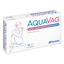 Aquavag, globulki dopochwowe, 10 szt.