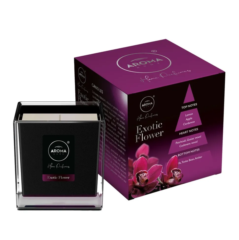 Aroma Home, Black Series Exotic Flower, świeca, 155 g