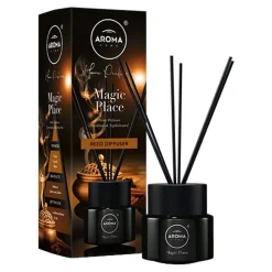 Aroma Home, Black Series Magic Place, patyczki zapachowe, 100 ml