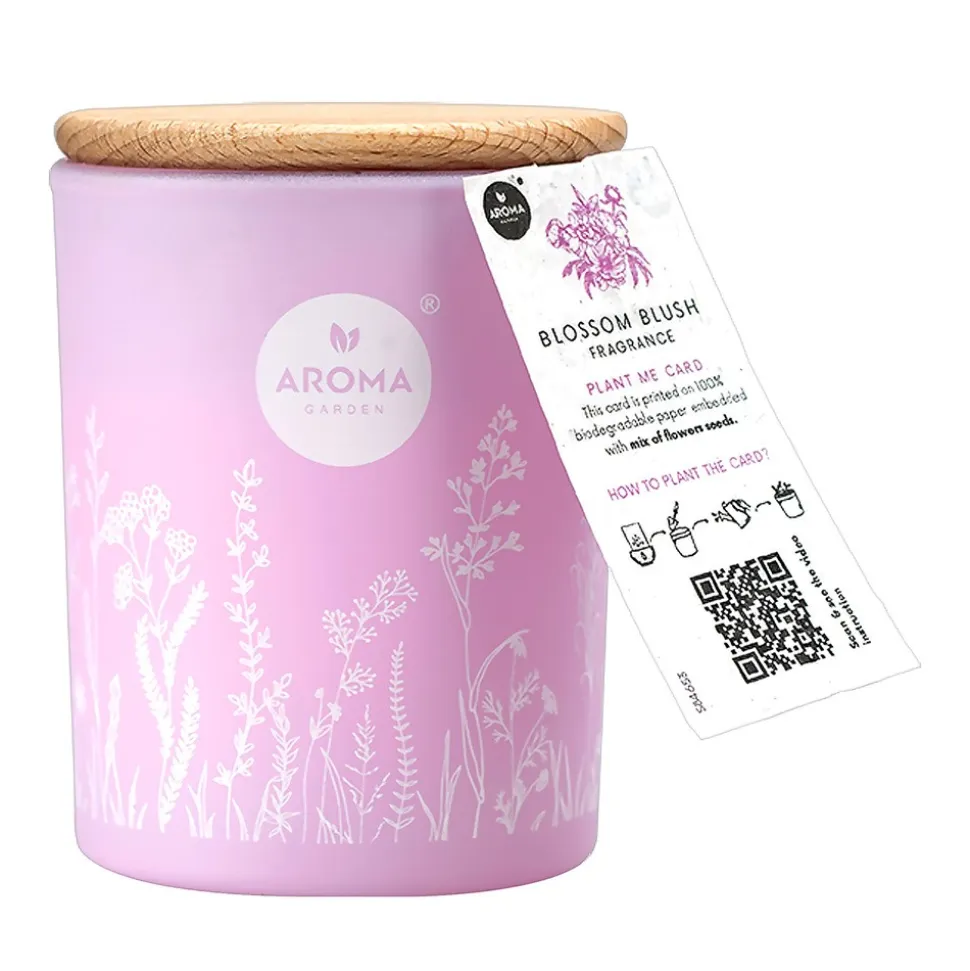 Aroma Home, Fresh Garden Blossom Blush, świeca, 150 g