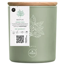 Aroma Home, Fresh Herbs Bazylia, świeca, 150g