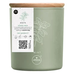 Aroma Home, Fresh Herbs Mięta, świeca, 150 g