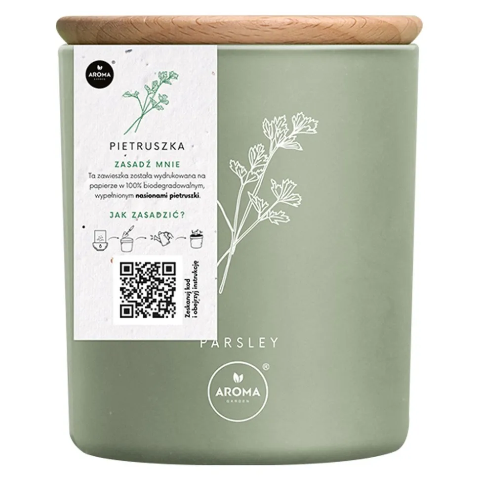 Aroma Home, Fresh Herbs Pietruszka, świeca, 150g