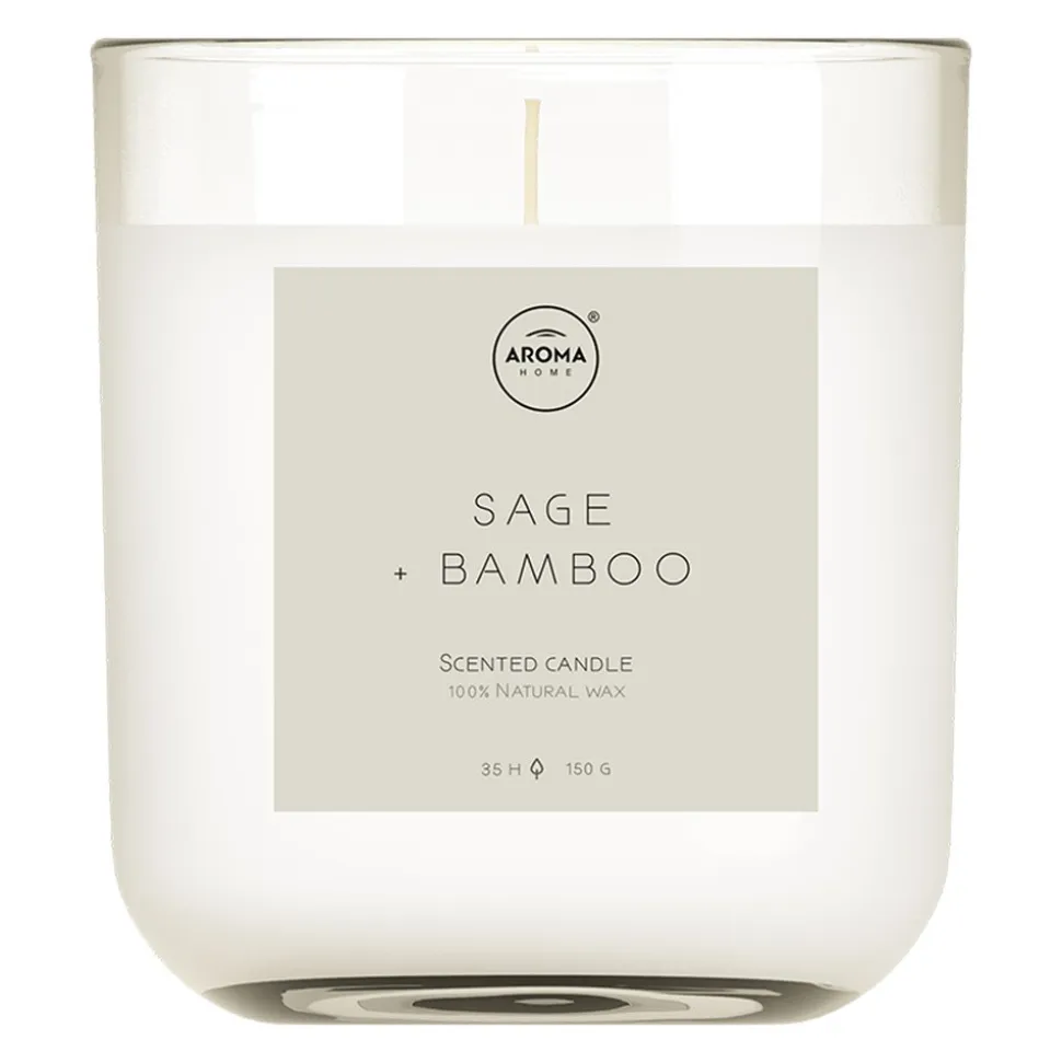 Aroma Home, Simplicity Sage & Bamboo, świeca, 150 g