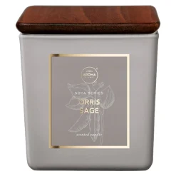 Aroma Home, Soya Series Irys & Szałwia, świeca sojowa, 155 g