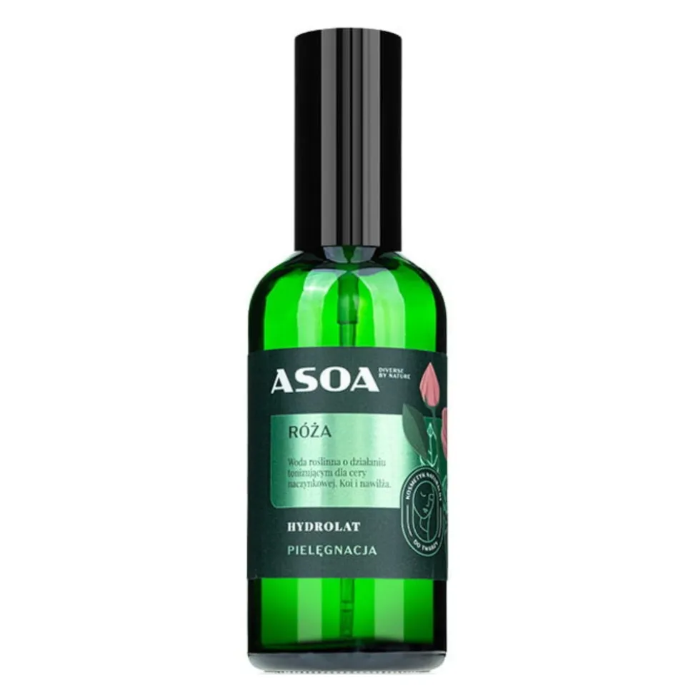 Asoa, hydrolat różany, 100 ml