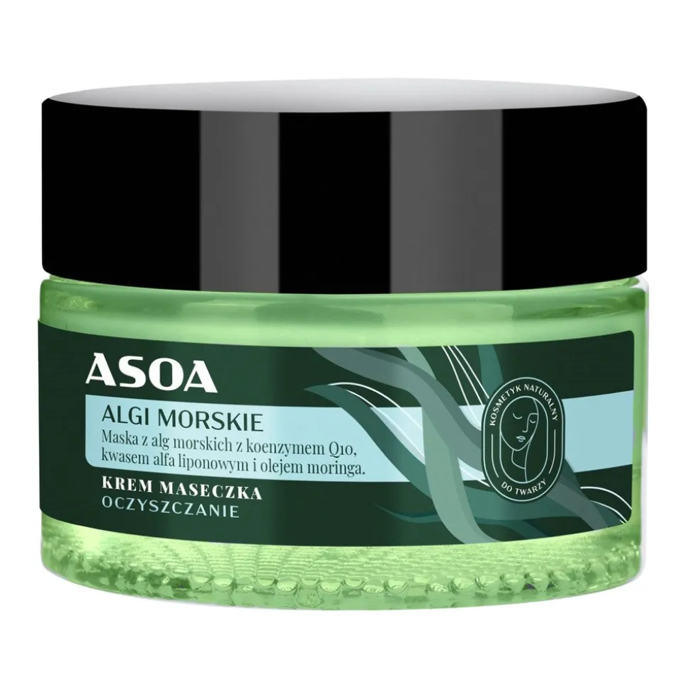Asoa, maseczka Algi Morskie, 50 ml