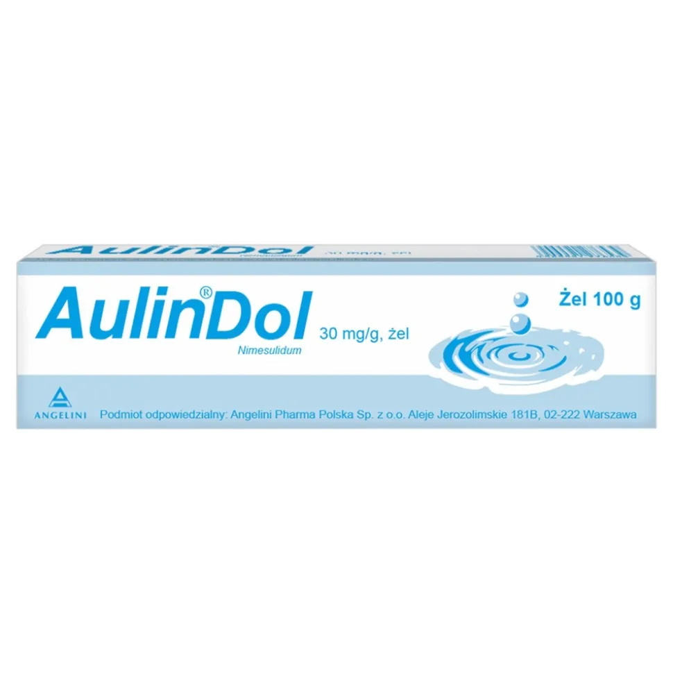 AulinDol, 30 mg/g, żel, 100 g, tuba