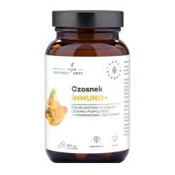 Aura Herbals Czosnek Immuno+, kapsułki, 60 szt.