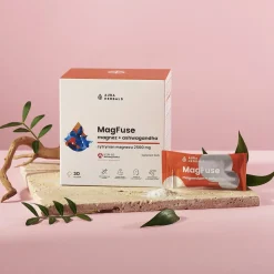 Aura Herbals MagFuse magnez + ashwagandha, saszetki z proszkiem, 30 szt.