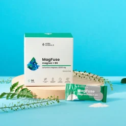 Aura Herbals MagFuse magnez + B6, saszetki z proszkiem, 30 szt.