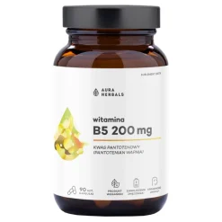 Aura Herbals Witamina B5 200 mg, kapsułki, 90 szt.
