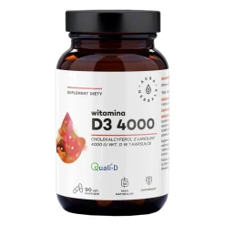 Aura Herbals Witamina D3 4000 IU, kapsułki, 90 szt.