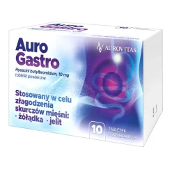AuroGastro, 10 mg, tabletki powlekane, 10 szt.