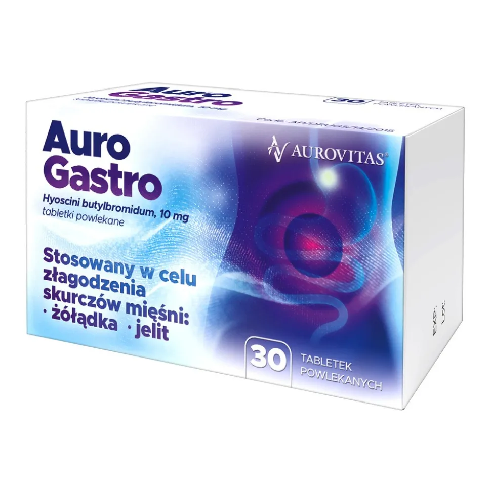 AuroGastro, 10 mg, tabletki powlekane, 30 szt.