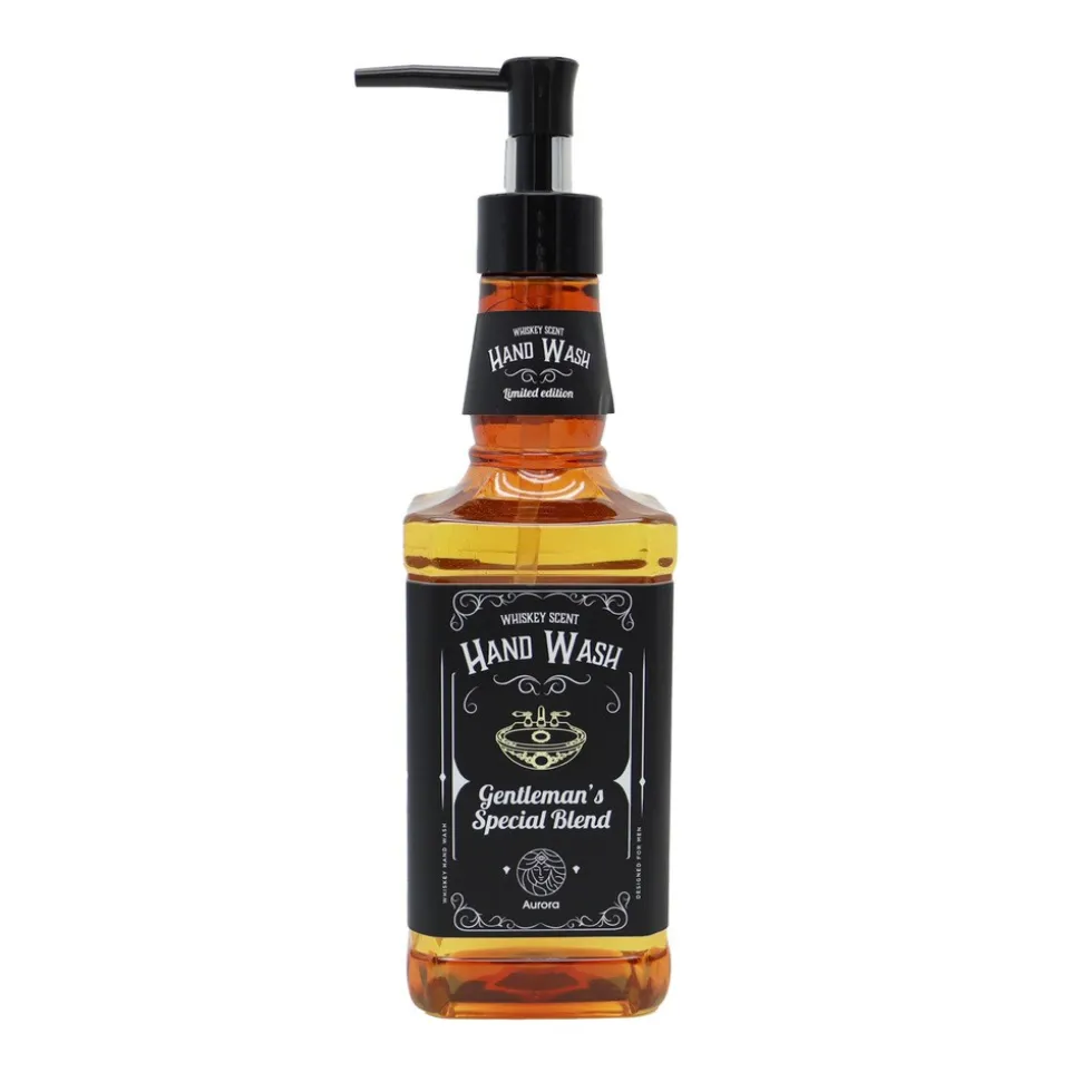 Aurora Whiskey Scent, mydło do rąk w płynie, 480 ml