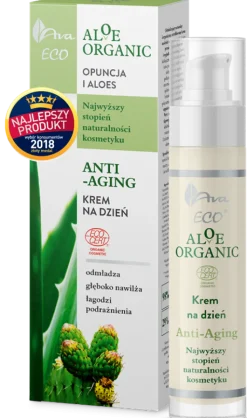 AVA Aloe Organic, krem na dzień anti-aging, 50 ml