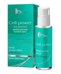 Ava Cell Power, koktajl na szyję i dekolt, efekt liftingu, 30 ml