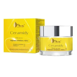 AVA Ceramidy, naprawa struktury skóry, krem na noc, 50 ml