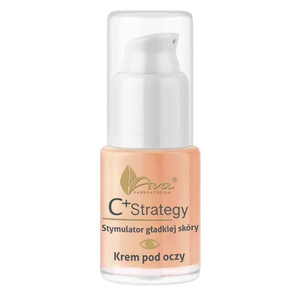 AVA C+ Strategy, stymulator gładkiej skóry, krem pod oczy, 15 ml