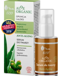 Ava Eco Aloe Organic Anti-Aging, serum do twarzy, 50 ml