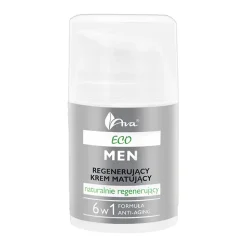 AVA Eco Men, krem matująco-regenerujący, 50 ml