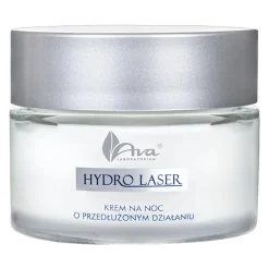 AVA Hydro Laser, regenerujący krem o przedłużonym działaniu, na noc, 50 ml