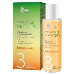 AVA Ritual with Matcha, mleczny tonik i serum do twarzy, 2w1, 100 ml