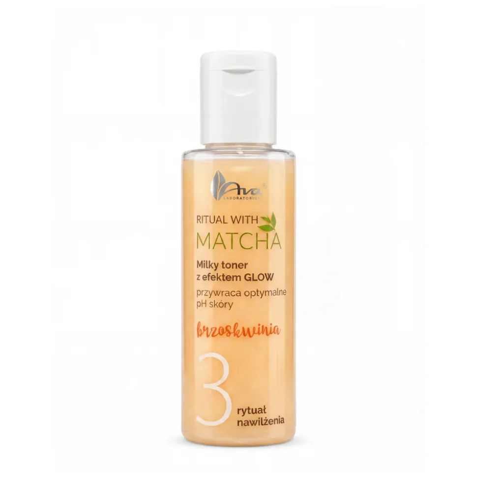 AVA Ritual with Matcha, mleczny tonik i serum do twarzy, 2w1, 100 ml