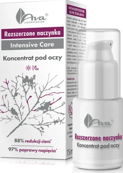 AVA Rozszerzone Naczynka, koncentrat pod oczy, 15 ml