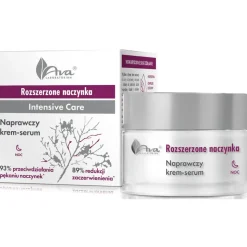 AVA Rozszerzone Naczynka, krem-serum naprawcze na noc, 50 ml