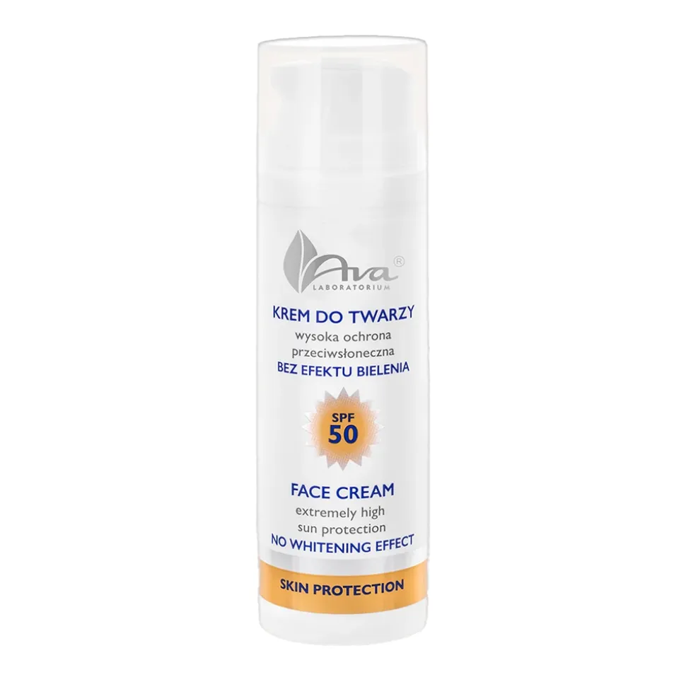 AVA Skin Protection, krem do twarzy SPF 50, 50 ml