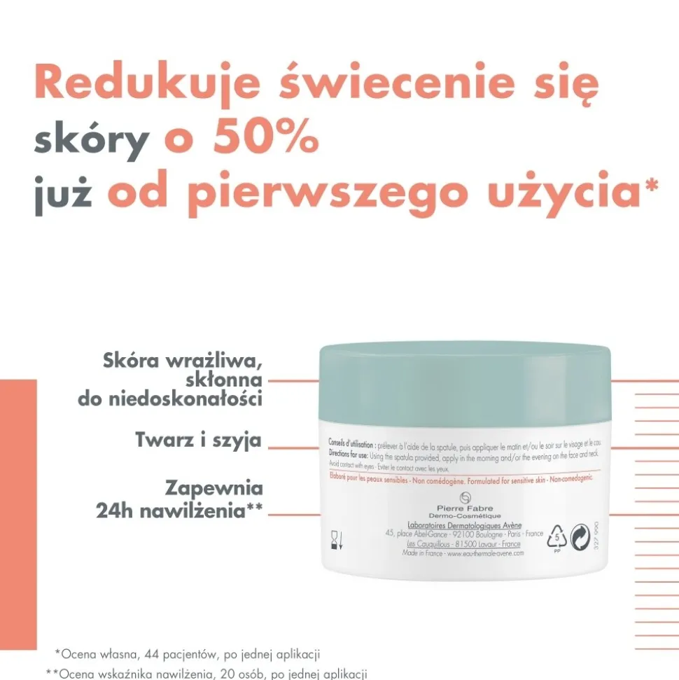 Avene Cleanance, żel matujący, 50 ml