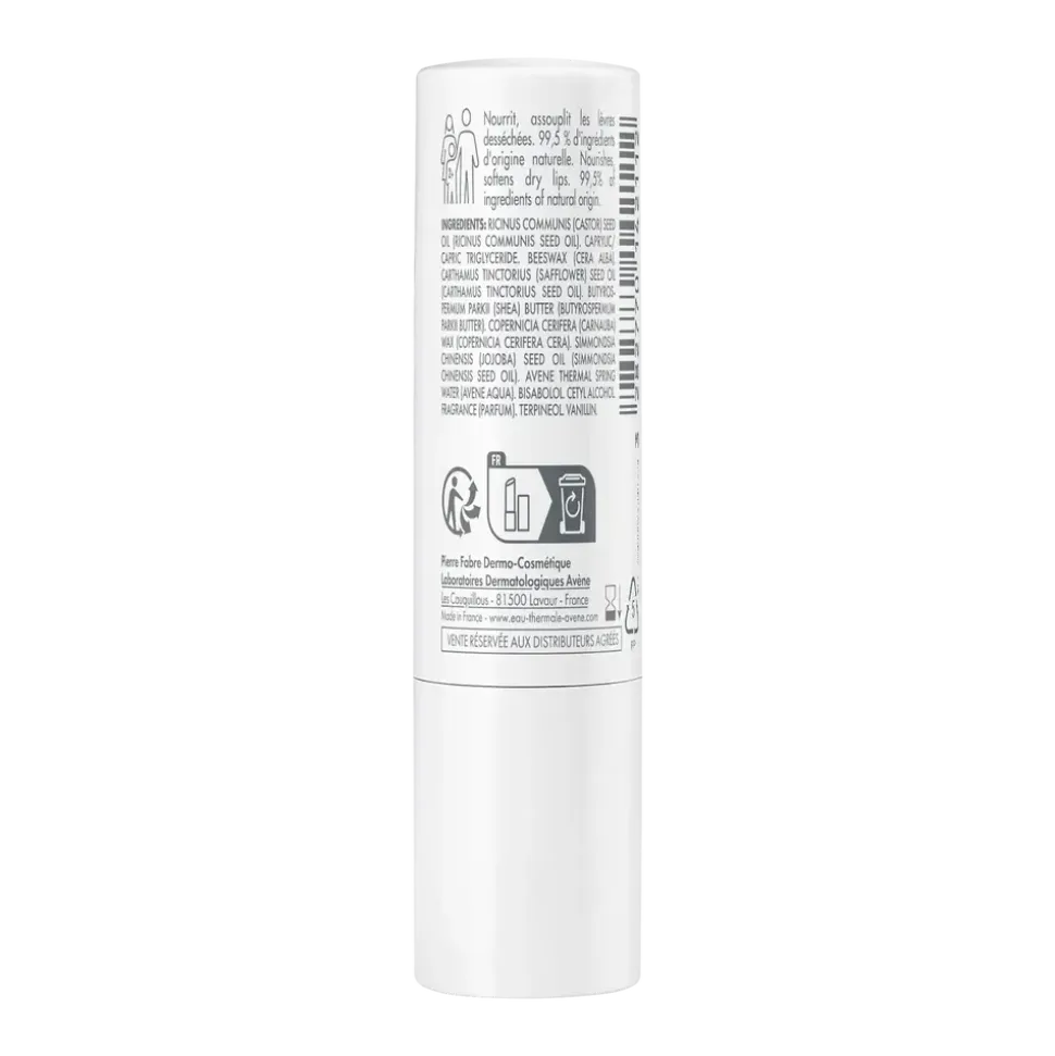 Avene Cold Cream Odżywcza pomadka do ust, 4 g