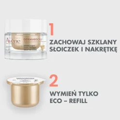 Avene DermAbsolu, krem na dzień modelujący owal twarzy, refill, 50 ml