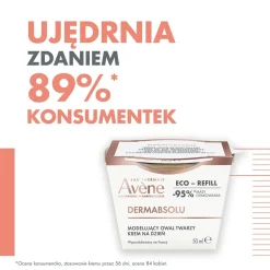 Avene DermAbsolu, krem na dzień modelujący owal twarzy, refill, 50 ml