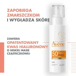 Avene fluid przeciwsłoneczny anti-age SPF50, 40 ml