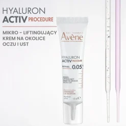 Avene Hyaluron Activ Procedure, krem mikro-liftingujący na okolice oczu i ust, 15 ml